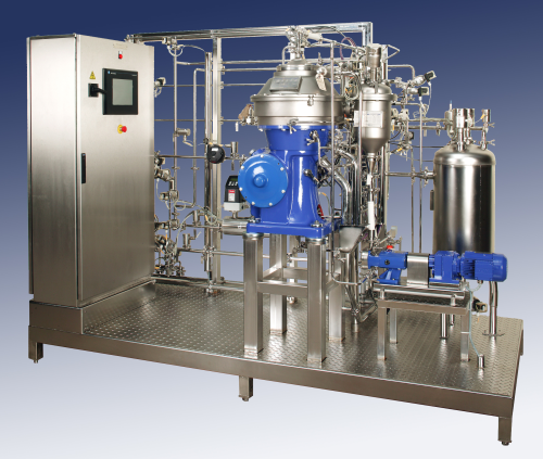 Alfa Laval's Culterfuge 100 cell separation system.