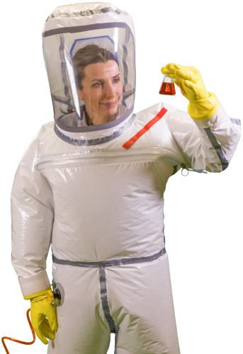 The Hapichem ATEX-ventilated suit from Honeywell.