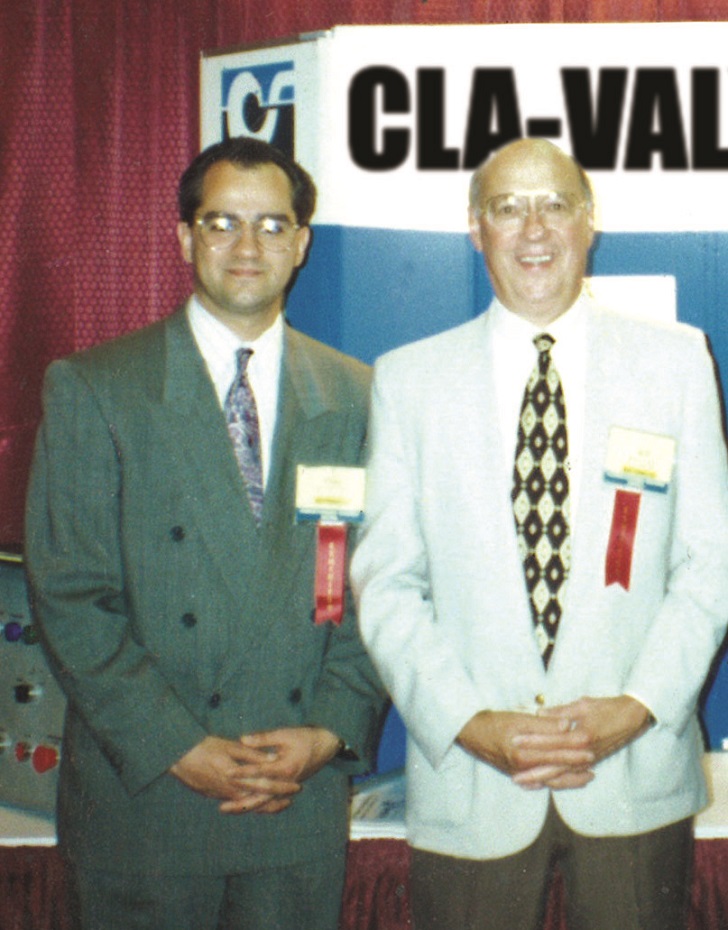 Former owner Greg Madia (L: pictured here with founder Bill Weil) sold the company to PumpMan to help provide the resources and support needed to take the company to the next level.