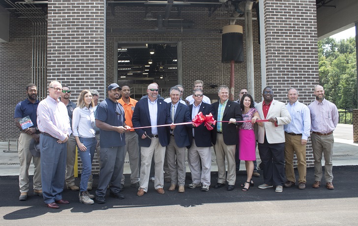 Commissioning of the plant took place on 1 August 2019 with a ribbon-cutting ceremony and open house.