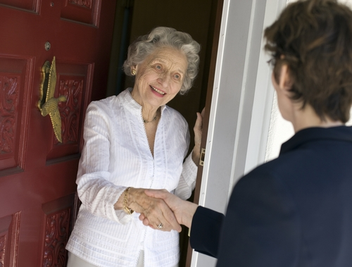 Some door-to-door salespeople are using scare tactics to encourage vulnerable people to sign up for filtration systems