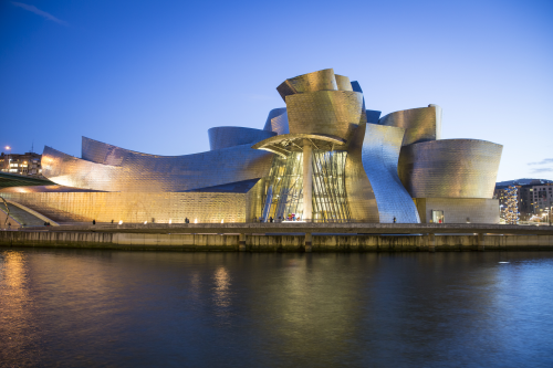 Bilbao is home to the Frank Gehry-designed Guggenheim Museum Bilbao. Image copyright: Cloud Mine Amsterdam / Shutterstock.com