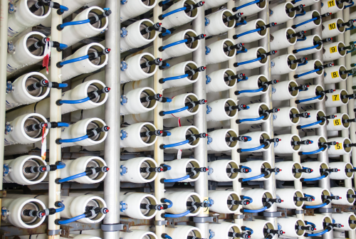 Membrane desalination utilising RO was introduced in the 1960s.