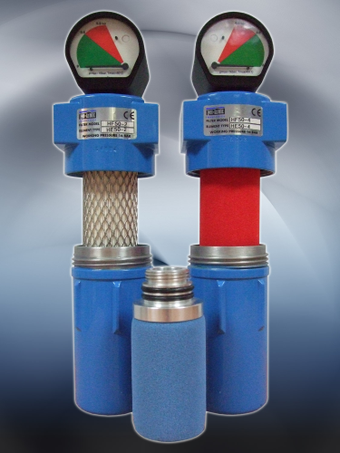 Hi-Line's range of compressed air filter units.