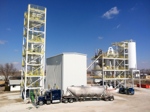 EP Minerals' new perlite plant in Blair, Nebraska