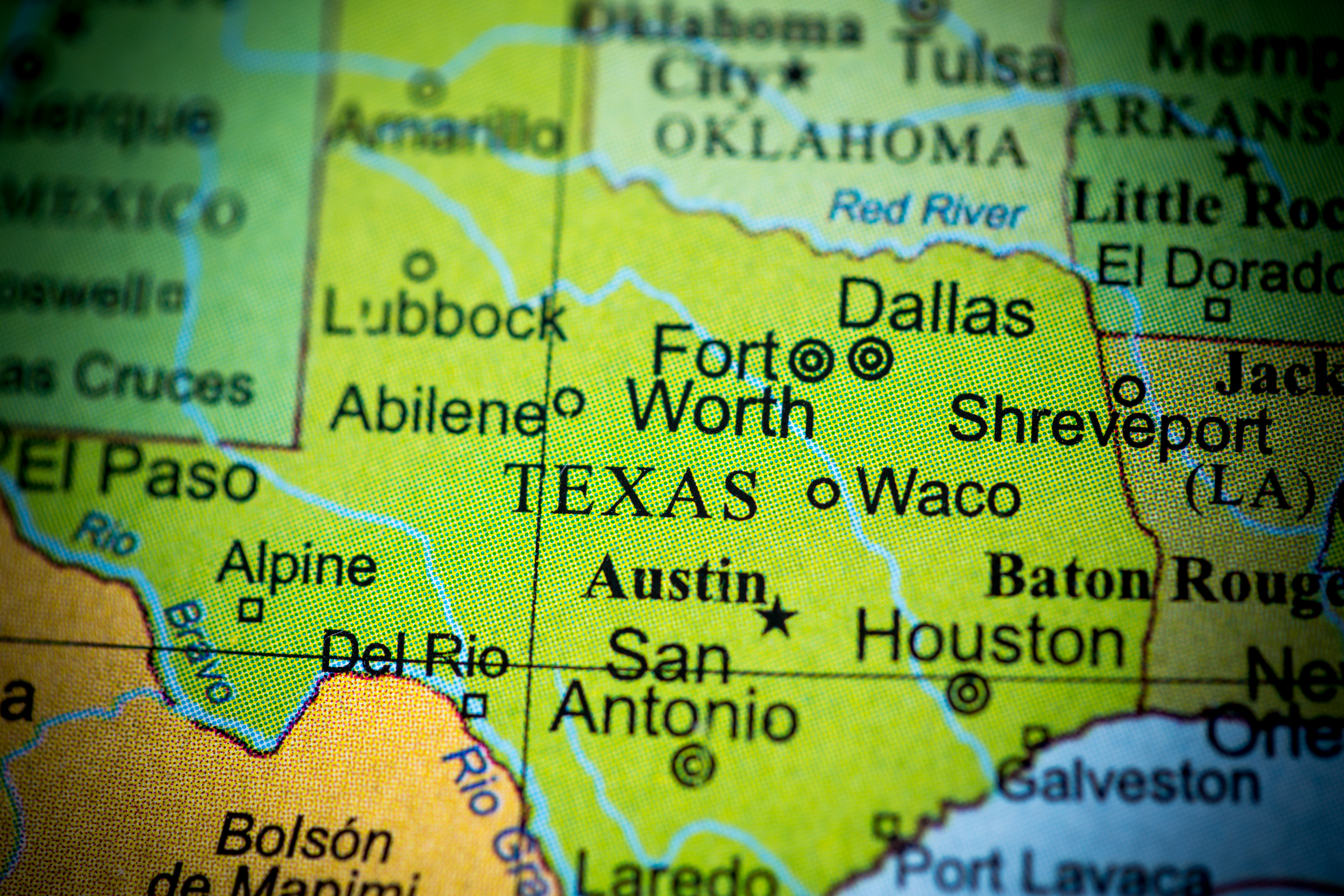 The State of Texas. Image courtesy of Victor Maschek/Shutterstock.com