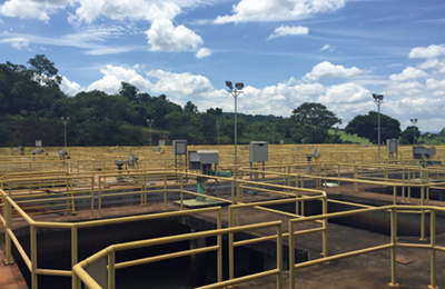 Rotork IQ actuators have been installed at a Brazilian water treatment plant.